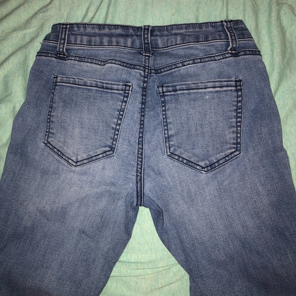 Floral embroidered jeans - Picture 4 of 4